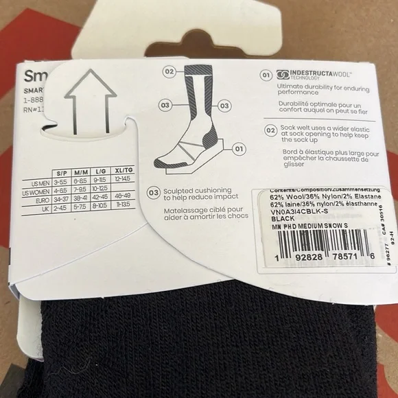 Vans X Smartwool Merino Wool Over the Calf Socks - Picture 9 of 11